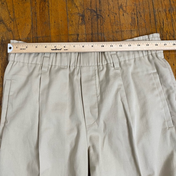 BRUNELLO CUCINELLI Cropped Pleated Cotton Blend Twill Tapered Pants Women’s 12 - Picture 13 of 15